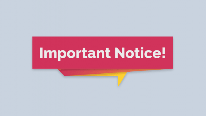 Notice of continuing office operations